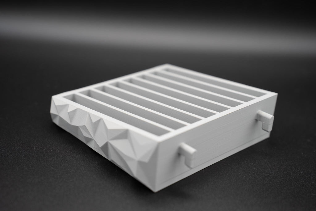 Nintendo Switch Game Box Holder (Ikea Skadis Mount) - Geometric Pattern