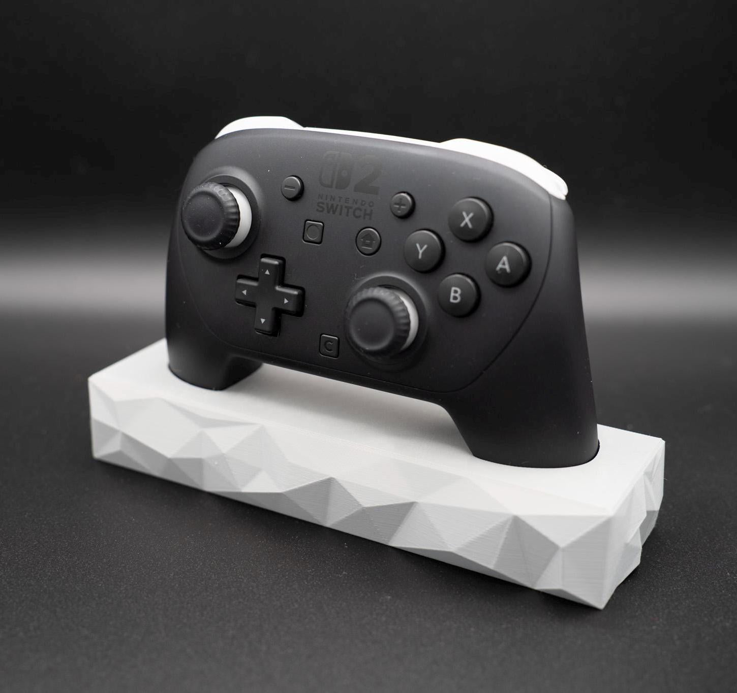 Nintendo Switch 2 Pro Controller Stand - Geometric Pattern